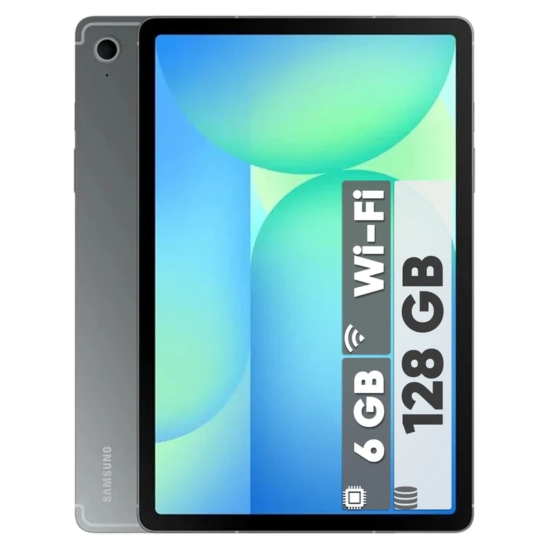 تبلت 10.9 اینچ سامسونگ مدل Galaxy Tab S10 Lite Wi-Fi با ظرفیت 256 گیگابایت و رم 8 گیگابایت، رزولوشن دوربین اصلی ۸ مگاپیکسل، پشتیبانی از قلم