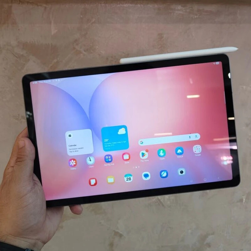 تبلت 10.9 اینچ سامسونگ مدل Galaxy Tab S10 Lite Wi-Fi با ظرفیت 128 گیگابایت و رم 6 گیگابایت، رزولوشن دوربین اصلی ۸ مگاپیکسل، پشتیبانی از قلم