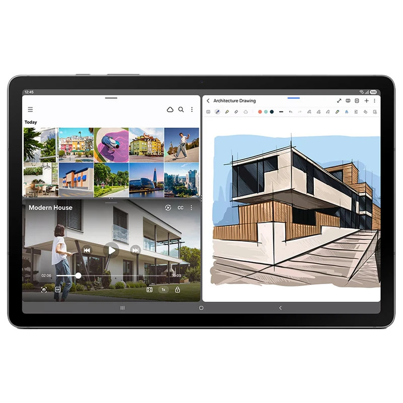 تبلت 10.9 اینچ سامسونگ مدل Galaxy Tab S10 Lite Wi-Fi با ظرفیت 128 گیگابایت و رم 6 گیگابایت، رزولوشن دوربین اصلی ۸ مگاپیکسل، پشتیبانی از قلم