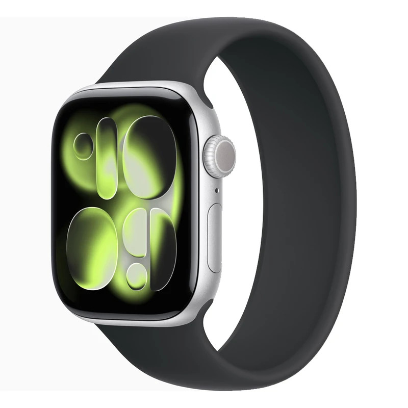 ساعت هوشمند 46 میلی متری اپل مدل Series 11 Aluminum Case با بند سیلیکونی