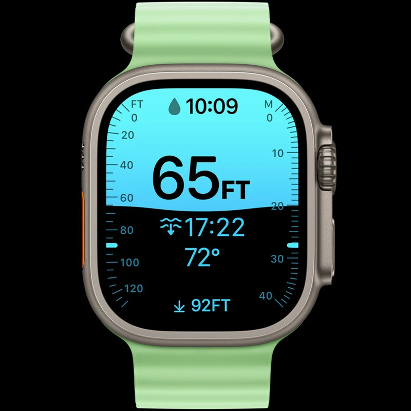 ساعت هوشمند 49 میلی متری اپل مدل Ultra 3 Black Titanium Case با بند Ocean