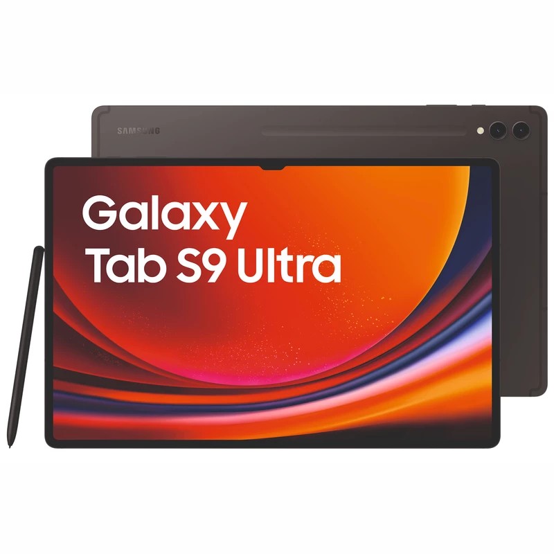 تبلت 14.6 اینچ سامسونگ مدل Galaxy Tab S9 Ultra، ظرفیت 512 گیگابایت و رم 12 گیگابایت، دارای حسگر اثر انگشت، دارای قابلیت مکالمه، رزولوشن دوربین 12 مگاپیکسل، دارای قابلیت پشتیبانی از یک سیم کار