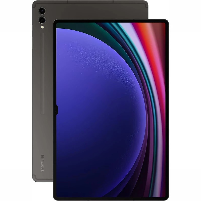 تبلت 14.6 اینچ سامسونگ مدل Galaxy Tab S9 Ultra، ظرفیت 512 گیگابایت و رم 12 گیگابایت، دارای حسگر اثر انگشت، دارای قابلیت مکالمه، رزولوشن دوربین 12 مگاپیکسل، دارای قابلیت پشتیبانی از یک سیم کار