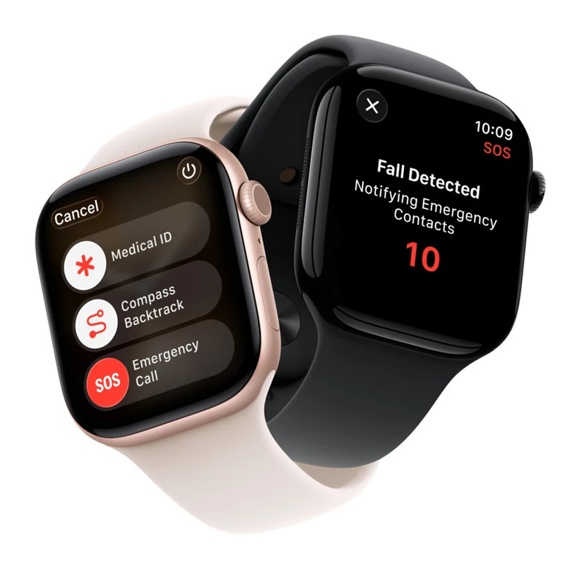 ساعت هوشمند 44 میلی متری اپل مدل Series 11 Aluminum Case با بند سیلیکونی