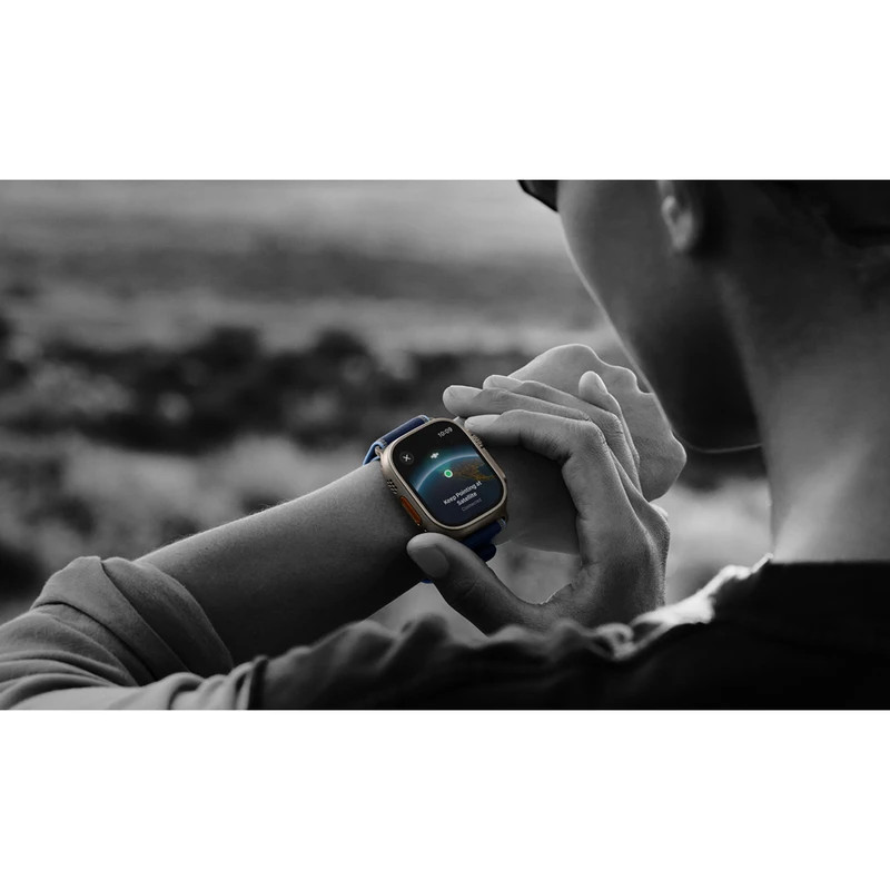 ساعت هوشمند 49 میلی متری اپل مدل Ultra 3 Black Titanium Case با بند Ocean