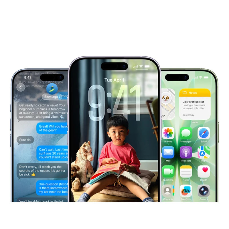 گوشی موبایل اپل مدل iPhone 17 ZAA تک سیم کارت + eSim ظرفیت 1 ترابایت و رم 8 گیگابایت - اکتیو