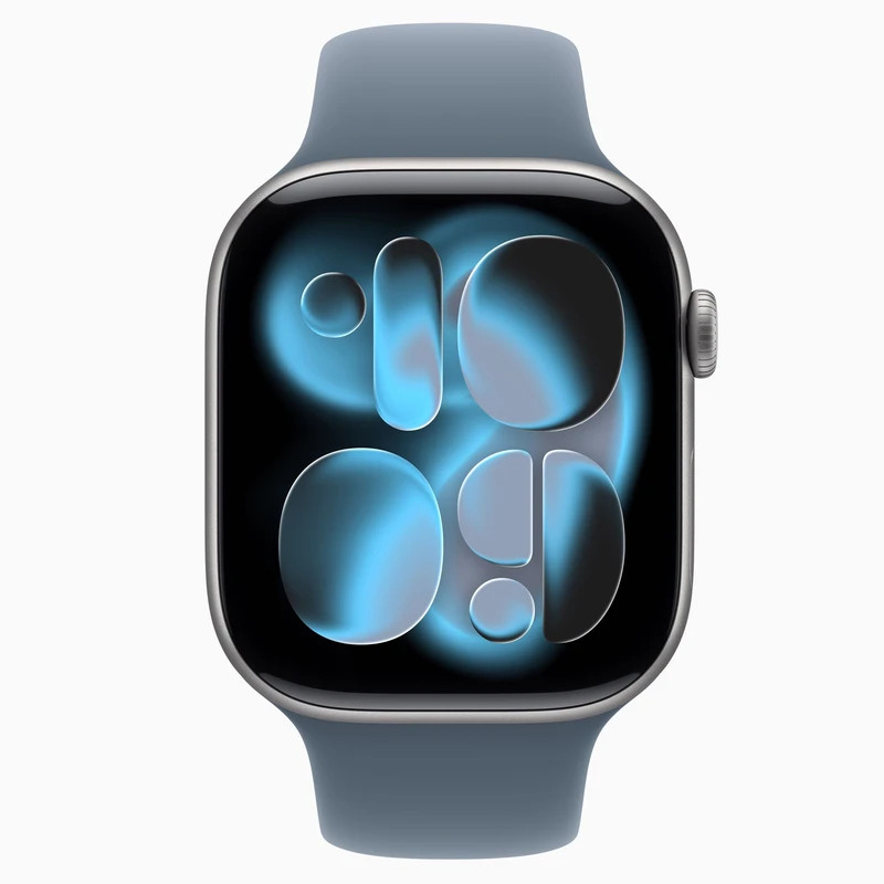 ساعت هوشمند 44 میلی متری اپل مدل Series 11 Aluminum Case با بند سیلیکونی