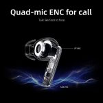 هدفون بلوتوثی برند کیو سی وای مدل T13 ANC2 با نویز کنسلینگ فعال (ANC)، نویز کنسلینگ میکروفون (ENC) و پخش صدای محیطی (Transparency)، درگاه شارژ USB Type-C، با قابلیت اتصال به چند دستگاه، کنترل لمسی، مقاوم در برابر آب و گردوغبار - تصویر 11