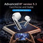 هدفون بلوتوثی کیو سی وای مدل T21 بدون قابلیت نویز کنسلینگ، درگاه شارژ USB Type-C، مقاوم در برابر رطوبت و گرد و غبار - Image 7