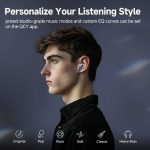 هدفون بلوتوثی کیو سی وای مدل MeloBuds Neo بدون قابلیت نویز کنسلینگ، درگاه شارژ USB Type-C، مقاوم در برابر رطوبت و عرق با استاندارد IPX5 - Image 6