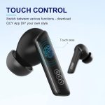 هدفون بلوتوثی کیو سی وای مدل Melobuds ANC HT05 با نویز کنسلینگ فعال (ANC)، درگاه شارژ USB Type-C، پشتیبانی از شارژ سریع، تکنولوژی حذف باد، مقاوم در برابر رطوبت و عرق - Image 12