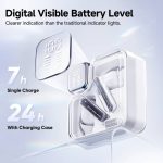 هدفون بلوتوثی کیو سی وای مدل MeloBuds Neo بدون قابلیت نویز کنسلینگ، درگاه شارژ USB Type-C، مقاوم در برابر رطوبت و عرق با استاندارد IPX5 - Image 11