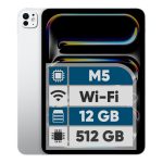 تبلت ۱۱ اینچ اپل مدل IPad Pro 2025 M5 Wi-Fi ظرفیت 512 گیگابایت و رم 12 گیگابایت، رزولوشن دوربین 12 مگاپیکسل، پشتیبانی از قلم و کیبورد