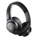 هدفون بلوتوثی انکر مدل Soundcore Q20i با نویز کنسلینگ فعال (ANC)، درگاه شارژ USB Type-C، دارای 2 میکروفون داخلی و 2 میکروفون خارجی، پشتیبانی از صدای Hi-Res از طریق کابل AUX - Image 2
