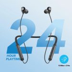 هدفون بلوتوثی گردنی انکر مدل SoundCore Life U2i بدون قابلیت نویز کنسلینگ، درگاه شارژ USB Type-C، مقاوم در برابر رطوبت و عرق - Image 3