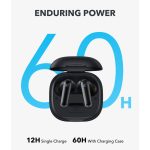 هدفون بلوتوثی انکر مدل Soundcore P40i با نویز کنسلینگ فعال (ANC)، نویز کنسلینگ (ENC)، درگاه شارژ USB Type-C، دارای 6 میکروفون داخلی با بهره‌گیری از هوش مصنوعی، پشتیبانی از فرمان لمسی، مقاوم در برابر آب - Image 6