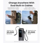 پاوربانک 100 وات انکر مدل A1695 ظرفیت 25000 میلی آمپر ساعت به همراه دو کابل USB-C - Image 13