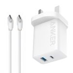 شارژر دیواری 20 وات انکر مدل B2348 به همراه کابل USB-C به طول 1.5 متر