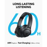 هدفون بلوتوثی انکر مدل Soundcore Q11i بدون قابلیت نویز کنسلینگ، درگاه شارژ USB Type-C، دارای میکروفون داخلی، شارژ سریع - Image 7