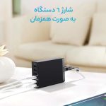 شارژر دیواری 60 وات 6 پورت انکر مدل A2123 Powerport 6 - Image 7