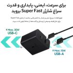 شارژر دیواری 35 وات سامسونگ مدل EP-TA220 - Image 9