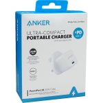 آداپتور شارژر انکر مدل powerport3 20w cube A2149 - Image 5