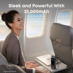 پاوربانک 100 وات انکر مدل A1695 ظرفیت 25000 میلی آمپر ساعت به همراه دو کابل USB-C - Image 11