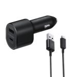 شارژر فندکی سامسونگ مدل EP-L5300XBEGWW به همراه کابل تبدیل USB-C - Image 3