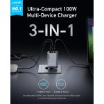 شارژر دیواری 100 وات 3 پورت انکر مدل A2688 - Image 12