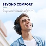 هدفون بلوتوثی برند انکر مدل Soundcore Space Q45 A3040 با نویز کنسلینگ فعال (ANC)، درگاه شارژ USB Type-C، پشتیبانی از شارژ سریع، دارای فناوری نویز کنسلینگ هوشمند سه‌حالته، مقاوم در برابر رطوبت و عرق - Image 7