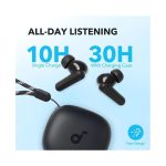 هدفون بلوتوثی انکر مدل Soundcore P25i با نویز کنسلینگ فعال (ANC)، درگاه شارژ USB Type-C، مقاوم در برابر رطوبت و عرق - Image 10
