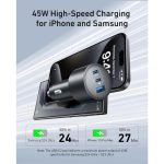 شارژر فندکی 100 وات 3 پورت انکر مدل B2737 به همراه کابل USB-C به USB-C - Image 5
