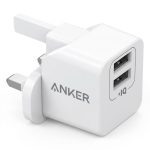 شارژر دیواری 12 وات دو پورت انکر مدل PowerPort Mini A2620