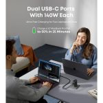 شارژر دیواری 140 وات 4 پورت انکر مدل B0DPKP7RD8 به همراه کابل USB-C به طول 1.5 متر - Image 10