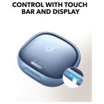 هدفون بلوتوثی انکر مدل Liberty 4 Pro دارای نویز کنسلینگ فعال (ANC)، درگاه شارژ USB Type-C، با قابلیت اتصال به چند دستگاه، پشتیبانی از فرمان لمسی، نمایشگر روی صفحه محفظه شارژ، نشانگر LED، مقاومت در برابر رطوبت و عرق - Image 4