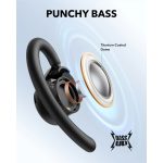 هدفون بلوتوثی انکر مدل V20i بدون قابلیت نویز کنسلینگ، درگاه شارژ USB Type-C، دارای 4 میکروفون برای مکالمه شفاف، مقاوم در برابر آب و گرد و غبار استاندارد مقاومتی IP55 - Image 6