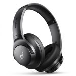هدفون بلوتوثی انکر مدل Soundcore Q20i با نویز کنسلینگ فعال (ANC)، درگاه شارژ USB Type-C، دارای 2 میکروفون داخلی و 2 میکروفون خارجی، پشتیبانی از صدای Hi-Res از طریق کابل AUX