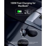 شارژر فندکی 100 وات 3 پورت انکر مدل B2737 به همراه کابل USB-C به USB-C - Image 8