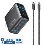 شارژر دیواری 140 وات انکر مدل A2697 به همراه کابل USB-C به طول 1.5 متر - Image 2