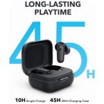 هدفون بلوتوثی انکر مدل Soundcore P30i با نویز کنسلینگ فعال (ANC)، درگاه شارژ USB Type-C، دارای 4 میکروفون با فناوری هوش مصنوعی، مجهز به دکمه لمسی و نشانگر LED مقاوم در برابر رطوبت و گردوغبار - Image 5