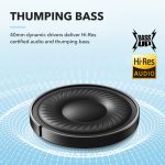 هدفون بلوتوثی انکر مدل Soundcore Q20i با نویز کنسلینگ فعال (ANC)، درگاه شارژ USB Type-C، دارای 2 میکروفون داخلی و 2 میکروفون خارجی، پشتیبانی از صدای Hi-Res از طریق کابل AUX - Image 6