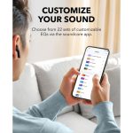 هدفون بلوتوثی انکر مدل Soundcore K20i با نویز کنسلینگ میکروفون (ENC)، درگاه شارژ USB Type-C، دارای کنترل لمسی، مقاوم در برابر پاشش آب با استاندارد - Image 9