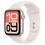 ساعت هوشمند 44 میلی متری اپل مدل SE 3 Aluminum Case با بند سیلیکونی - Image 4