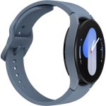 ساعت هوشمند سامسونگ مدل Galaxy Watch5 44mm دارای قابلیت های کنترل موسیقی (Music Player)، قابلیت مکالمه از طریق بلوتوث، قابلیت تغییر طرح ساعت یا تم، صفحه همیشه روشن (Always-on Display)، قابلیت نصب اپلیکیشن، پشتیبانی از دستیار صوتی بند سیلیکون - Image 15