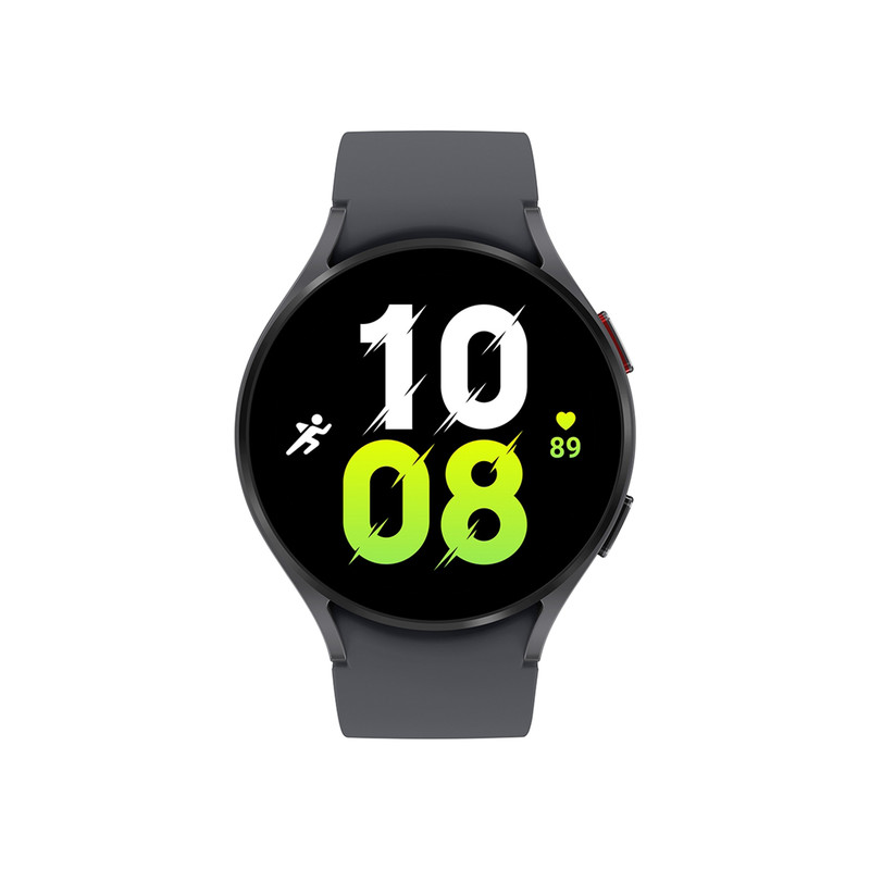 30e9034028478498c73adba32195e0dcaf1a9204_1712306180 ساعت هوشمند سامسونگ مدل Galaxy Watch5 44mm دارای قابلیت های کنترل موسیقی (Music Player)، قابلیت مکالمه از طریق بلوتوث، قابلیت تغییر طرح ساعت یا تم، صفحه همیشه روشن (Always-on Display)، قابلیت نصب اپلیکیشن، پشتیبانی از دستیار صوتی بند سیلیکون - Image 1
