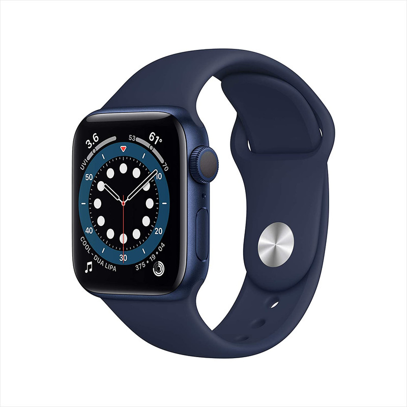 3a5d2caa30e956da7a0babb4226cdd407de80c55_1600689246 ساعت هوشمند اپل واچ سری 6 مدل 40mm Aluminum Case with Sport silicone Band - Image 1