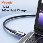 کابل USB-C مک دودو مدل 240W USB 4 طول 1.2 متر - Image 6