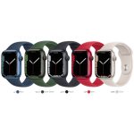 ساعت هوشمند اپل واچ سری 7 مدل 41mm Aluminum Case with Sport silicone Band - Image 10