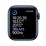 ساعت هوشمند اپل واچ سری 6 مدل 40mm Aluminum Case with Sport silicone Band - Image 3
