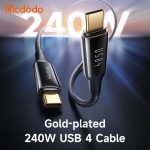 کابل USB-C مک دودو مدل 240W USB 4 طول 1.2 متر - Image 12